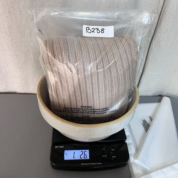 Vintage St Johns Bay Womens Chunky Cable Knit Cardigan Sweater Petite L Button - Picture 10 of 10